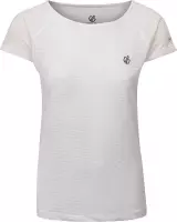 Dare 2b - Kate Ferdinand Defy Quick Drying T-Shirt - Outdoorshirt - Vrouwen - Maat 36 - Wit