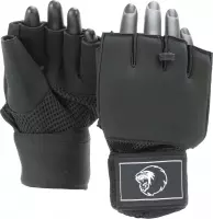 Super Pro Combat Gear Mexican Wrap Binnenhandschoenen Zwart/Wit Medium