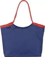 Beco Strandtas Nylon Donkerblauw/rood