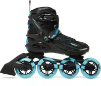 Roces Helium Skeelers - Inline Skates Volwassenen - Zwart/Blauw - Maat 38