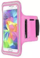Samsung Galaxy S5 sports armband case Licht Roze Light Pink