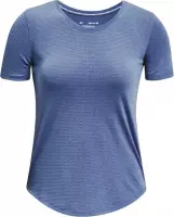 Under Armour Streaker Run Short Sleeve 1361371-470, Vrouwen, Blauw, T-shirt, maat: S EU