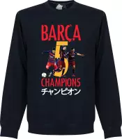 Barcelona World Cup 2015 Winners Sweater - XXL