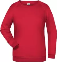 James And Nicholson Dames/dames Basic Sweatshirt (Rood)