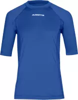 Masita | Sportshirt Heren Dames Ondershirt Ademend Vochtregulerend Trainingsshirt - ROYAL BLUE - 140