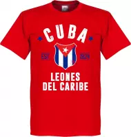 Cuba Established T-Shirt - Rood - L