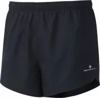 Ronhill hardloopshort, Core Split Short, heren, zwart