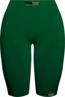 Knapman Ladies Zoned Compression Short 45% Groen | Compressiebroek (Liesbroek) voor Dames | Maat XL