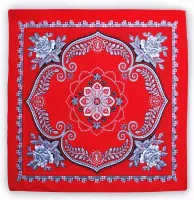 Matix - Boeren sjaal - Rood - 63 x 63 cm