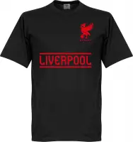Liverpool Team T-Shirt - Zwart - XXL