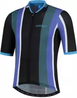 Rogelli Vintage Fietsshirt - Korte Mouwen - Heren - Zwart, Groen, Blauw - Maat XL