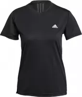 adidas 3-Stripes Sport Shirt Dames - zwart - maat S