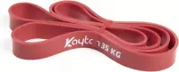 Kaytan Sports - Resistance band 35 kg - Elastische weerstandsband - Fitness elastiek - Rood