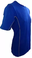 KWD Shirt Diablo korte mouw - Kobaltblauw - Maat XL