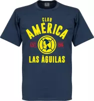 Club America Established T-Shirt - Blauw - S