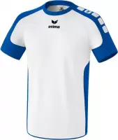 Erima Valencia Shirt Wit-New Royal Maat 140