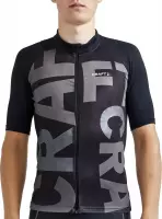 Craft Adv Endurance Lumen Jersey Fietsshirt - Maat L  - Mannen - zwart - grijs - zilver