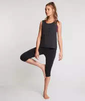 Zense - Dames yoga top Ellen - Grijs - L