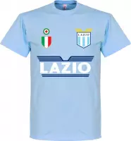 Lazio Roma Team T-Shirt - Kinderen  - Licht Blauw - 128