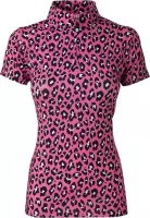 PK International Sportswear - Technische Polo k.m. - Ibsen Kids - Leopard Fuchsia - 170