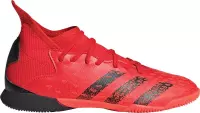 adidas Predator Freak .3 Sportschoenen - Maat 33 - Unisex - Rood - Zwart