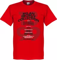 AC Milan Trophy Collection T-Shirt - Rood - XXL