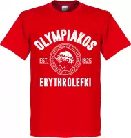 Olympiakos Established T-Shirt - Rood - XL