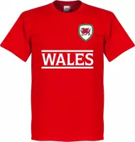 Wales Team T-Shirt - Rood - XXL