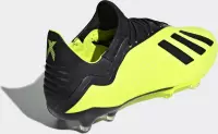 adidas X 18.2 Fg Voetbalschoenen Heren - Solar Yellow/Core Black - Maat 42