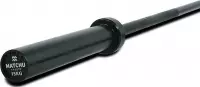 Matchu Sports -Olympic Barbell - 15 kg -  Olympisch halterstang - 28mm grip - 450KG - Zwart