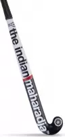 The Indian Maharadja Gravity 90fw-36.5 inch-carbon 90 fine woven Hockeystick Unisex - zwart-wit