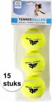 Tennisballen setje 15x