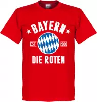 Bayern Munchen Established T-Shirt - Rood - XXXXL