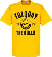 Torquay Established T-Shirt - Geel - XXXXL