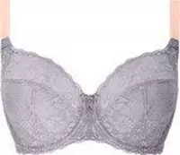 Freya - OFFBEAT UW Side Support Bra - MINERAL GREY - Vrouwen - Maat 85F