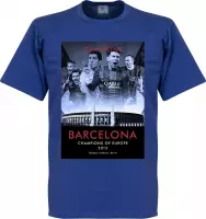 Barcelona Champions League Winners T-Shirt 2015 - L