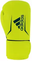 Adidas Speed 100 Bokshandschoenen Geel/Blauw - 14 OZ