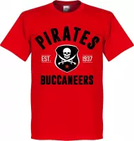 Pirates Established T-Shirt - Rood - XS