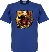 Messi 500 Club Goals T-Shirt - Blauw - 3XL