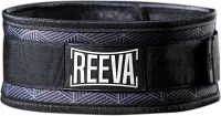 Reeva Powerlift Riem - Nylon - Maat L - Gewichthefriem geschikt voor Crossfit, Powerlifting, Fitness en Bodybuilding - Lifting Belt voor Heren en Dames