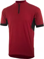 Rogelli Wielershirt KM Perugia2.0 Rood/Zwart 152-164