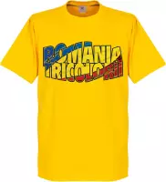 Roemenië Tricolore T-Shirt - XS