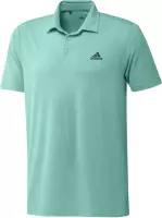 Adidas Ultimate365 Solid Left Chest Polo Shirt Heren Mint - Maat L