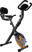 Orange Gym, X-bike opvouwbare hometrainer – incl. rugsteun, 8 weerstandsniveaus, LCD monitor, fiets