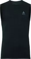 Odlo Suw Top Crew Neck Singlet Performance X-Light Heren Sportshirt - Black - Maat XL