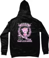 Ik ben voor altijd verpleegkundige. Je kunt het niet erven, of ergens kopen. Ik heb het verdiend met bloed zweet en tranen. Verpleegster of verpleegkundige Hoodie XXL