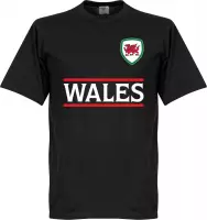 Wales Team T-Shirt - Zwart - S