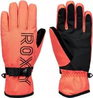 Roxy Freshfield Dames Skihandschoenen - Living Coral - Maat L