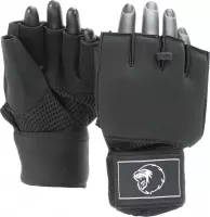 Super Pro Combat Gear Mexican Wrap Binnenhandschoenen Zwart/Wit Extra Large