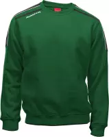 Masita | Striker Sweater Heren & Dames - Ronde hals - Duurzaam Materiaal - GREEN/BLACK - XXXL